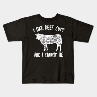 I like beef cuts and I cannot lie Kids T-Shirt